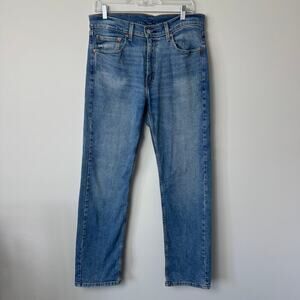 Levi's Men's 505 Zip Fly Medium Wash Jeans Size 32x32